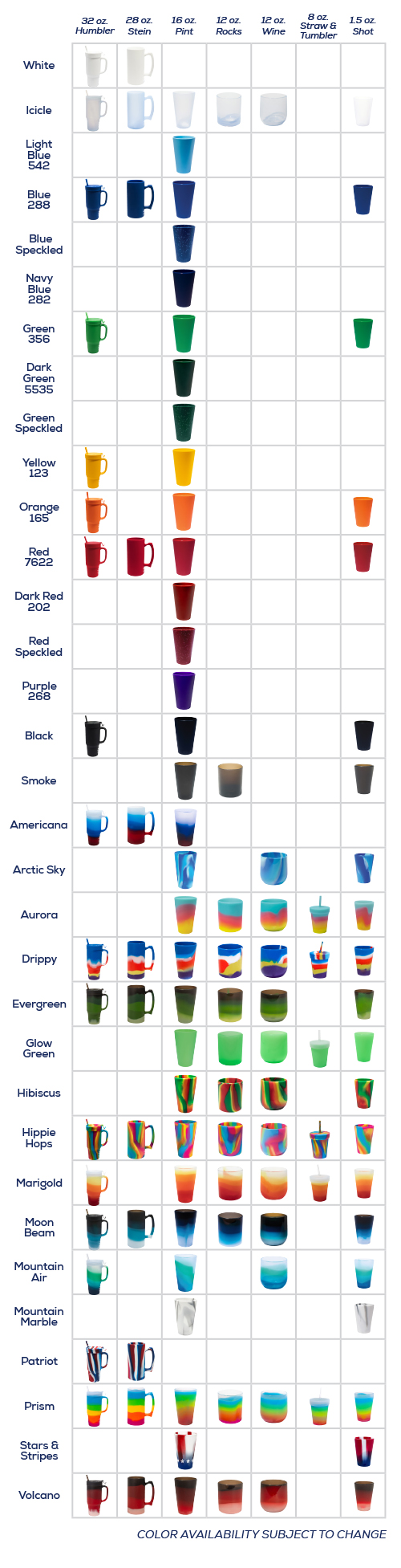 Silicone Pint Glass LarLu